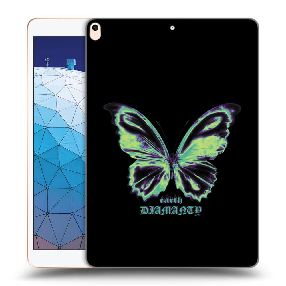 Picasee husă transparentă din silicon pentru Apple iPad Air 10.5" 2019 (3.gen) - Diamanty Blue