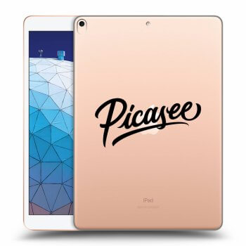 Picasee husă transparentă din silicon pentru Apple iPad Air 10.5" 2019 (3.gen) - Picasee - black