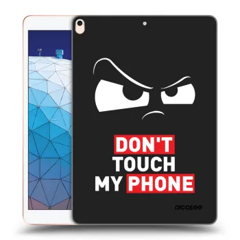 Picasee husă neagră din silicon pentru Apple iPad Air 10.5" 2019 (3.gen) - Cloudy Eye - Transparent