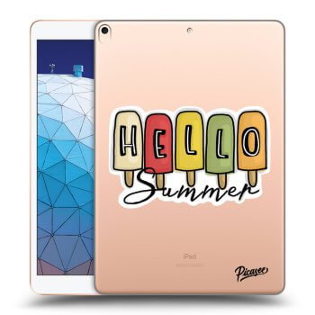 Picasee husă transparentă din silicon pentru Apple iPad Air 10.5" 2019 (3.gen) - Ice Cream