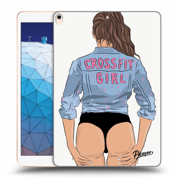 Picasee husă transparentă din silicon pentru Apple iPad Air 10.5" 2019 (3.gen) - Crossfit girl - nickynellow