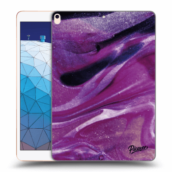 Husă pentru Apple iPad Air 10.5" 2019 (3.gen) - Purple glitter