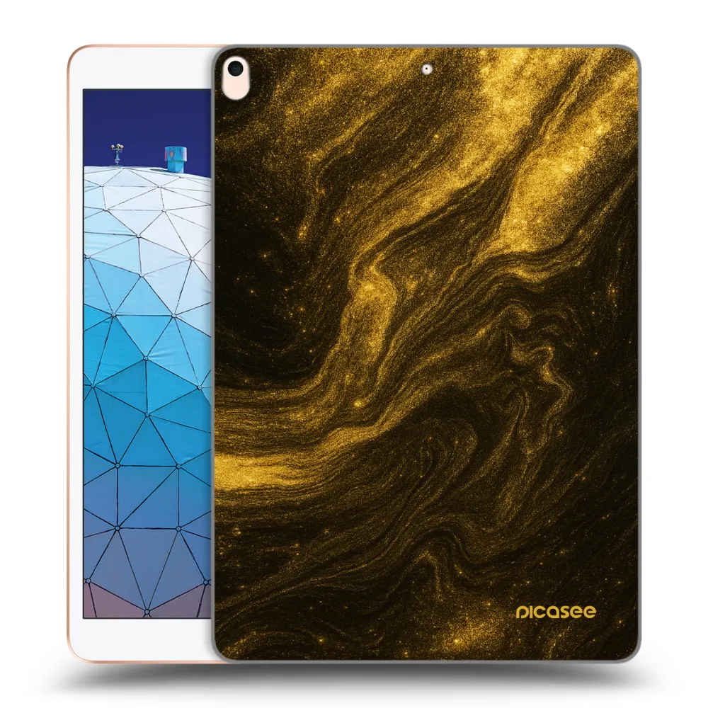 Picasee husă transparentă din silicon pentru Apple iPad Air 10.5" 2019 (3.gen) - Black