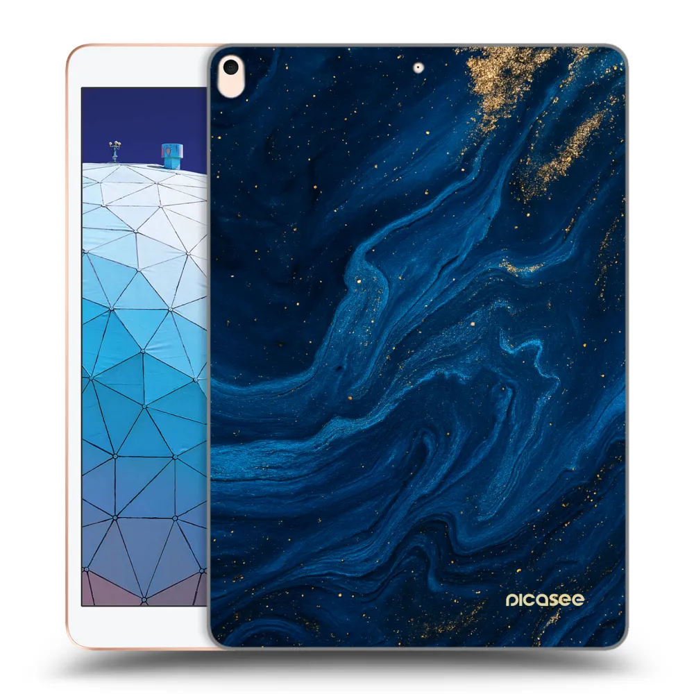 Picasee husă transparentă din silicon pentru Apple iPad Air 10.5" 2019 (3.gen) - Blue
