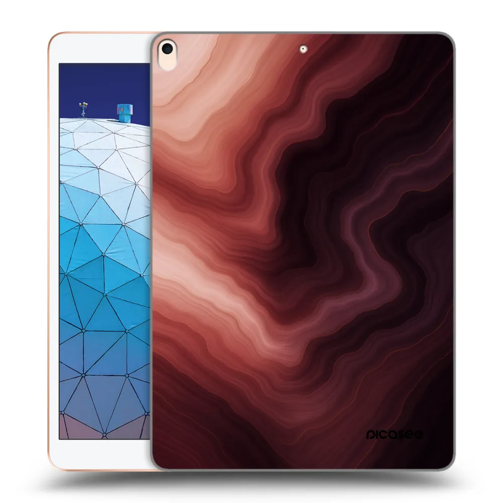 Picasee husă transparentă din silicon pentru Apple iPad Air 10.5" 2019 (3.gen) - Rouge