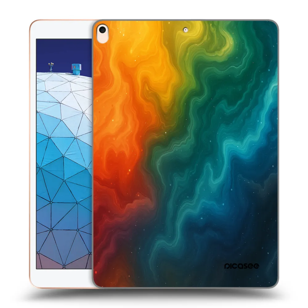 Picasee husă transparentă din silicon pentru Apple iPad Air 10.5" 2019 (3.gen) - Solar