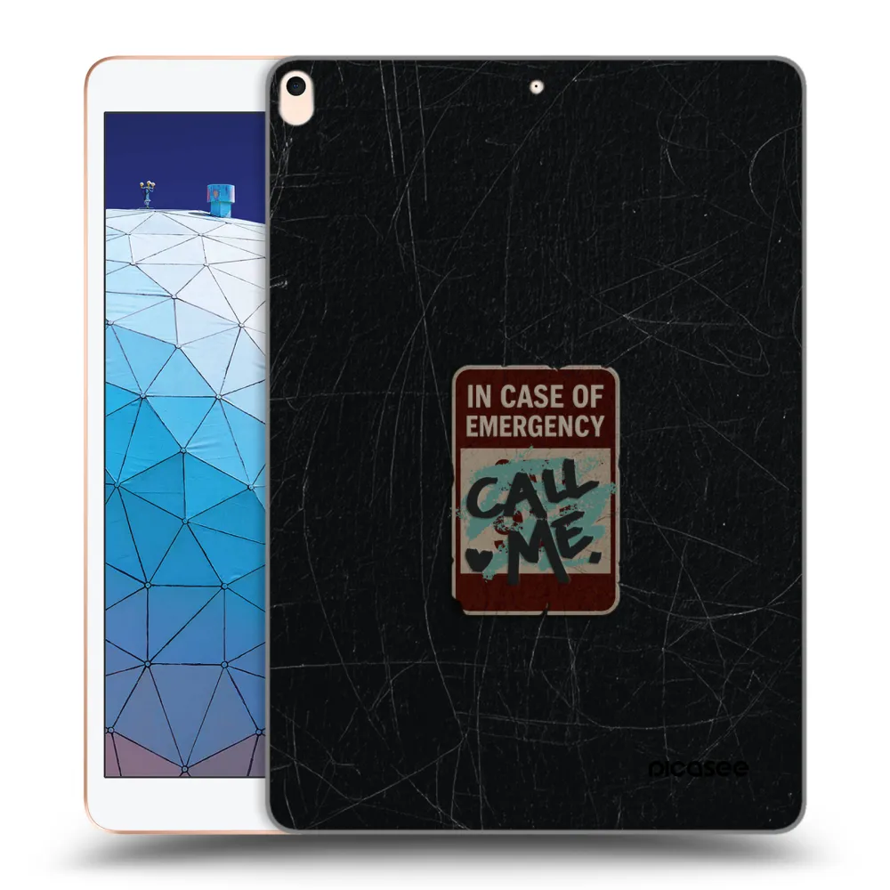 Picasee husă transparentă din silicon pentru Apple iPad Air 10.5" 2019 (3.gen) - EMERGENCY