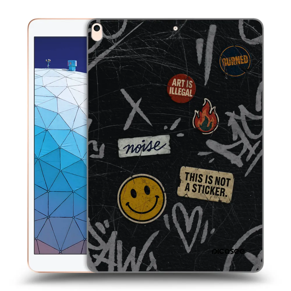 Picasee husă transparentă din silicon pentru Apple iPad Air 10.5" 2019 (3.gen) - STICKERS x TAGS