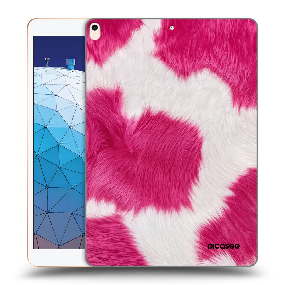 Picasee husă transparentă din silicon pentru Apple iPad Air 10.5" 2019 (3.gen) - Pink Moo