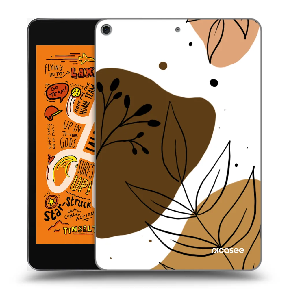 Picasee husă transparentă din silicon pentru Apple iPad mini 2019 (5. gen) - Boho style