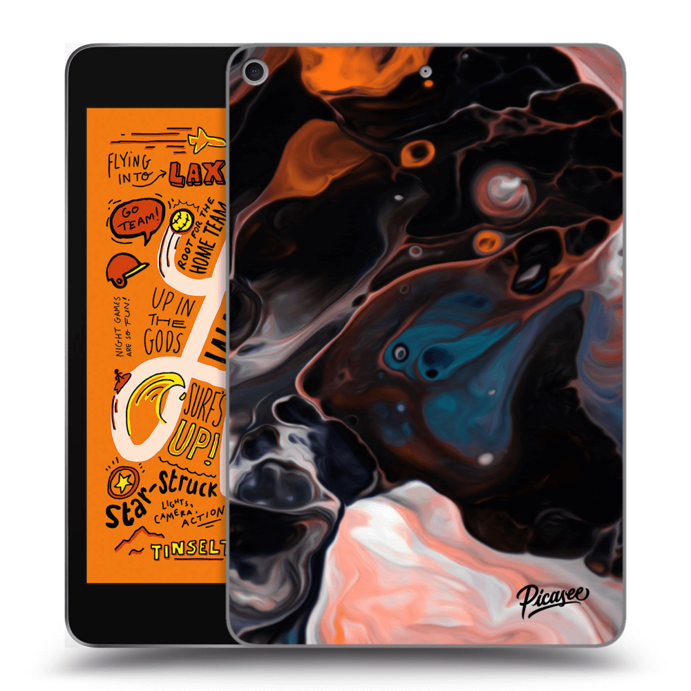 Picasee husă neagră din silicon pentru Apple iPad mini 2019 (5. gen) - Cream