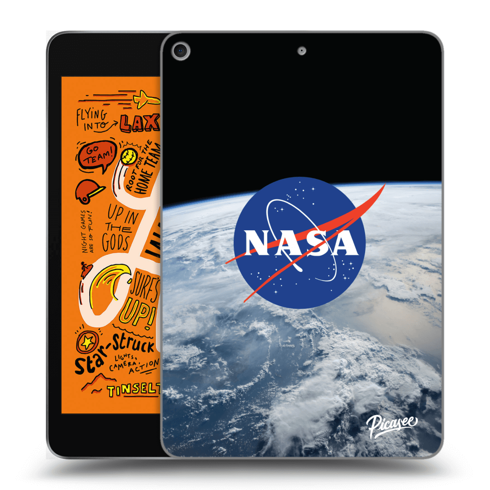 Picasee husă transparentă din silicon pentru Apple iPad mini 2019 (5. gen) - Nasa Earth