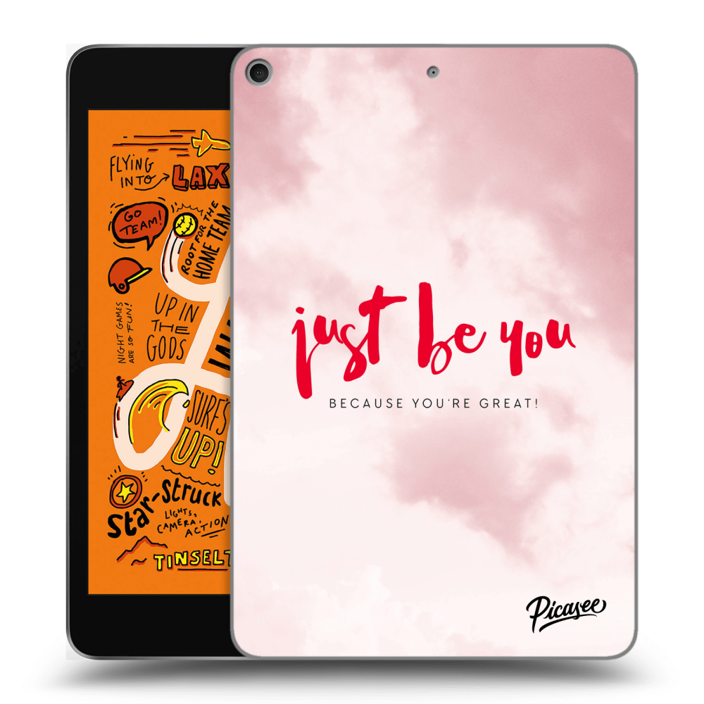 Picasee husă transparentă din silicon pentru Apple iPad mini 2019 (5. gen) - Just be you