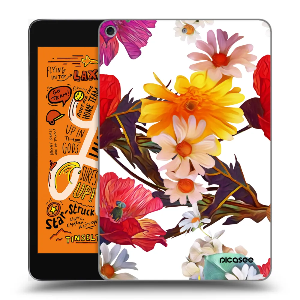 Picasee husă transparentă din silicon pentru Apple iPad mini 2019 (5. gen) - Meadow