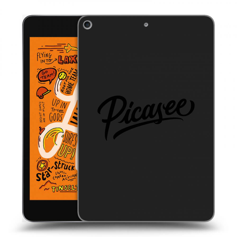 Picasee husă neagră din silicon pentru Apple iPad mini 2019 (5. gen) - Picasee - old logo - black