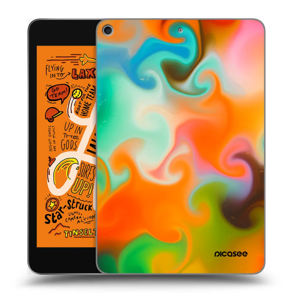Picasee husă transparentă din silicon pentru Apple iPad mini 2019 (5. gen) - Juice
