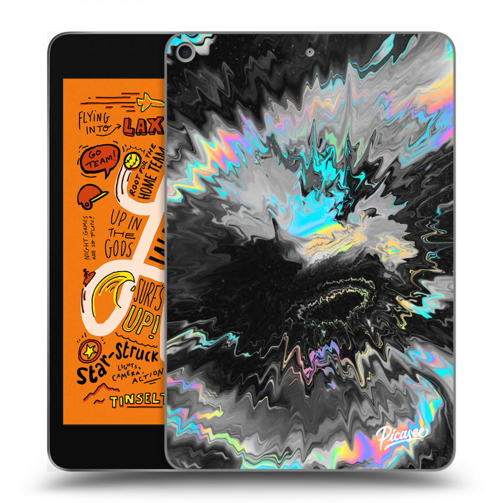 Picasee husă neagră din silicon pentru Apple iPad mini 2019 (5. gen) - Magnetic