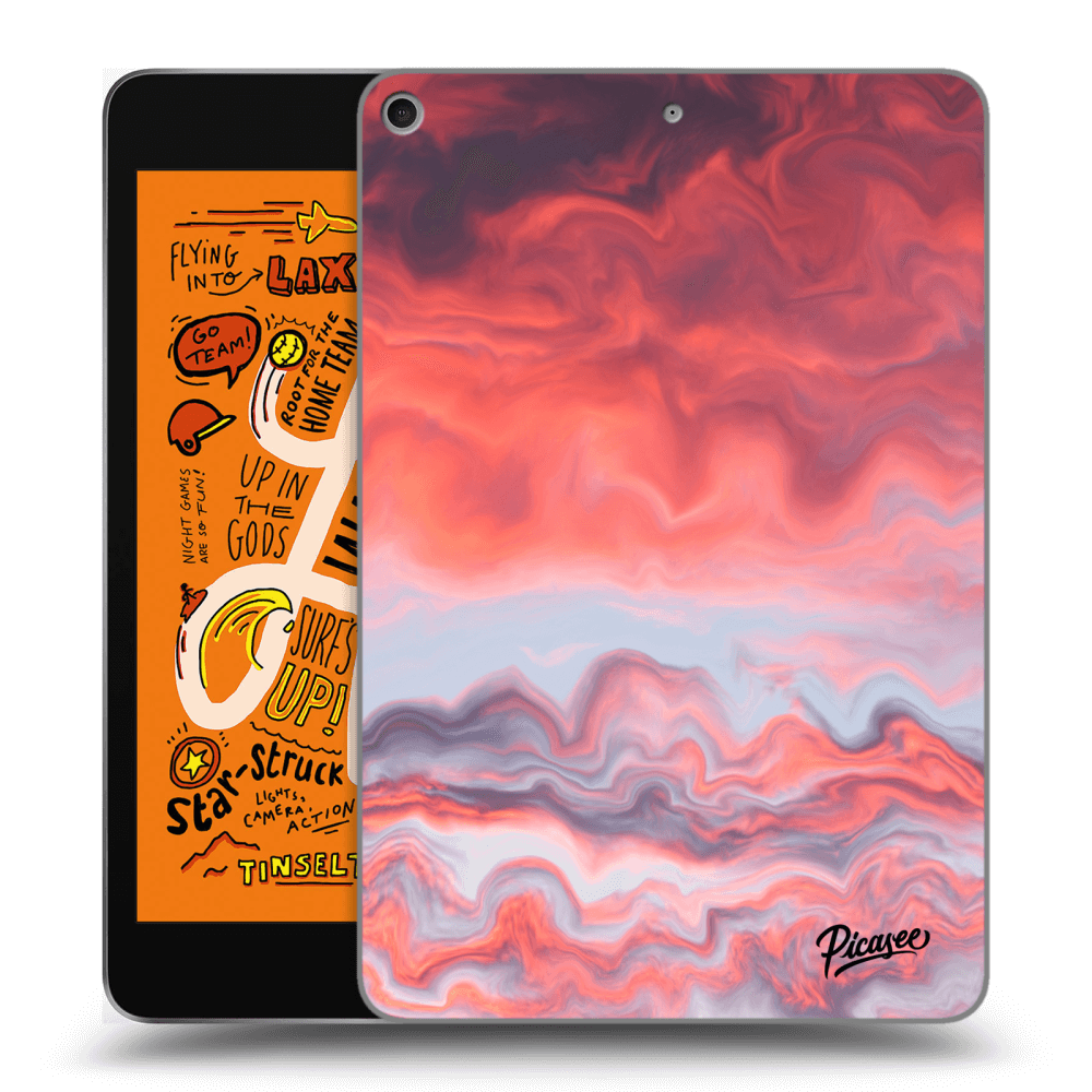 Picasee husă transparentă din silicon pentru Apple iPad mini 2019 (5. gen) - Sunset