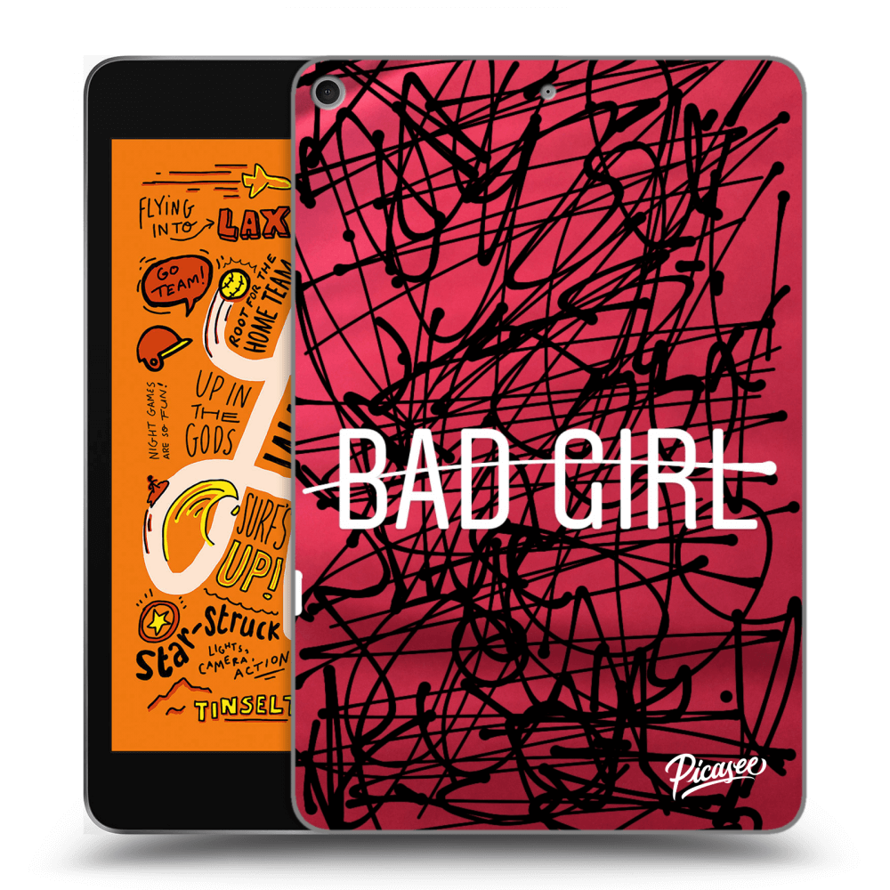 Picasee husă transparentă din silicon pentru Apple iPad mini 2019 (5. gen) - Bad girl