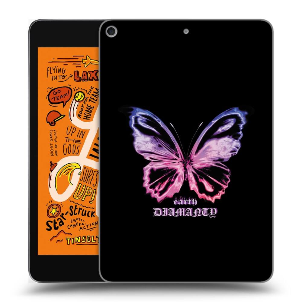 Picasee husă neagră din silicon pentru Apple iPad mini 2019 (5. gen) - Diamanty Purple