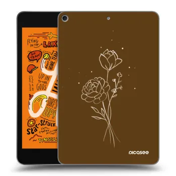 Husă pentru Apple iPad mini 2019 (5. gen) - Brown flowers