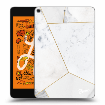 Husă pentru Apple iPad mini 2019 (5. gen) - White tile
