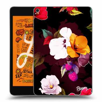 Picasee husă transparentă din silicon pentru Apple iPad mini 2019 (5. gen) - Flowers and Berries
