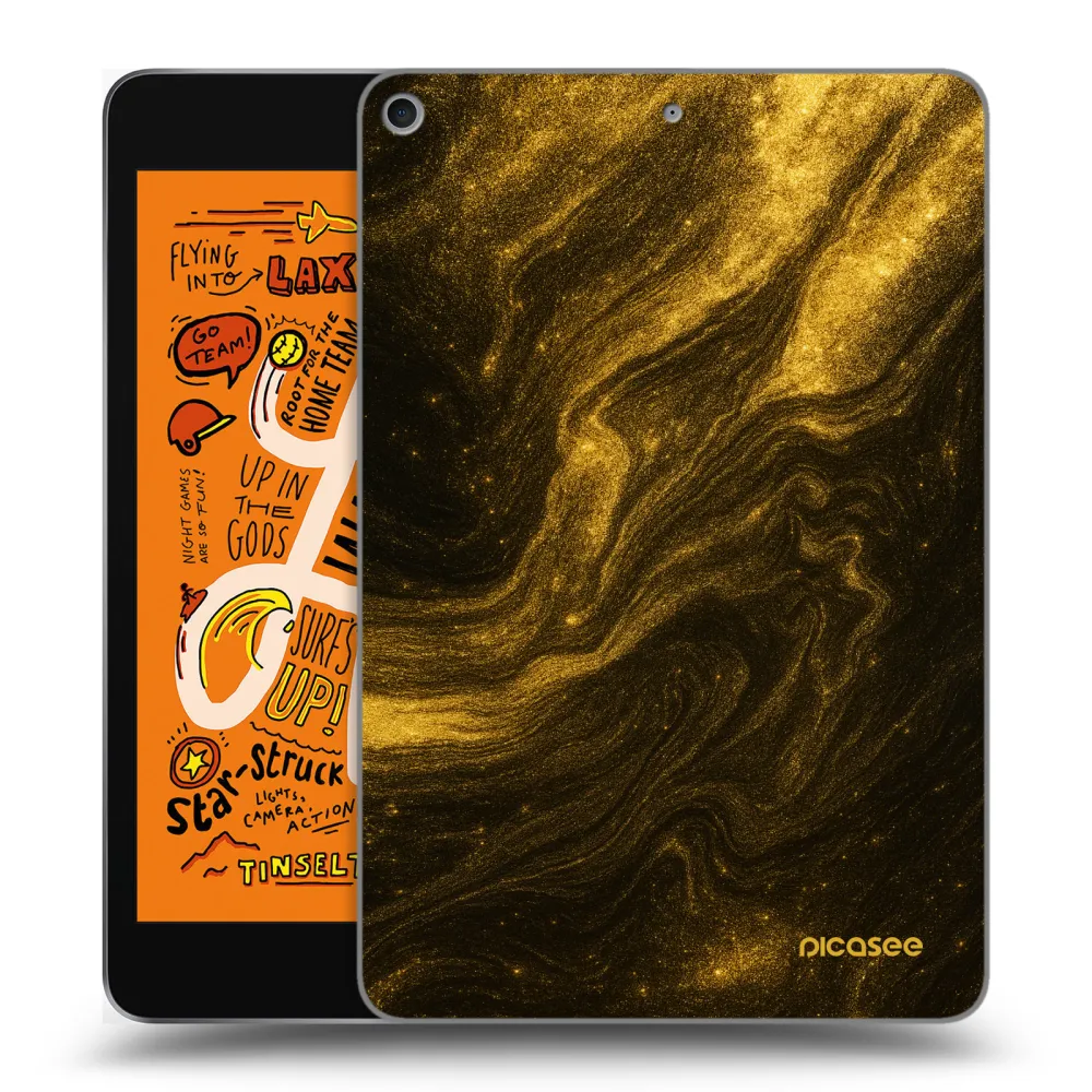 Picasee husă transparentă din silicon pentru Apple iPad mini 2019 (5. gen) - Black