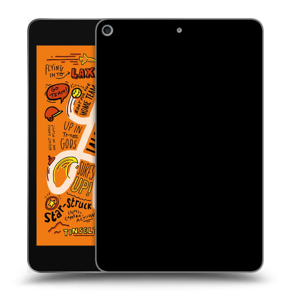 Picasee husă neagră din silicon pentru Apple iPad mini 2019 (5. gen) - Picasee - new logo - black