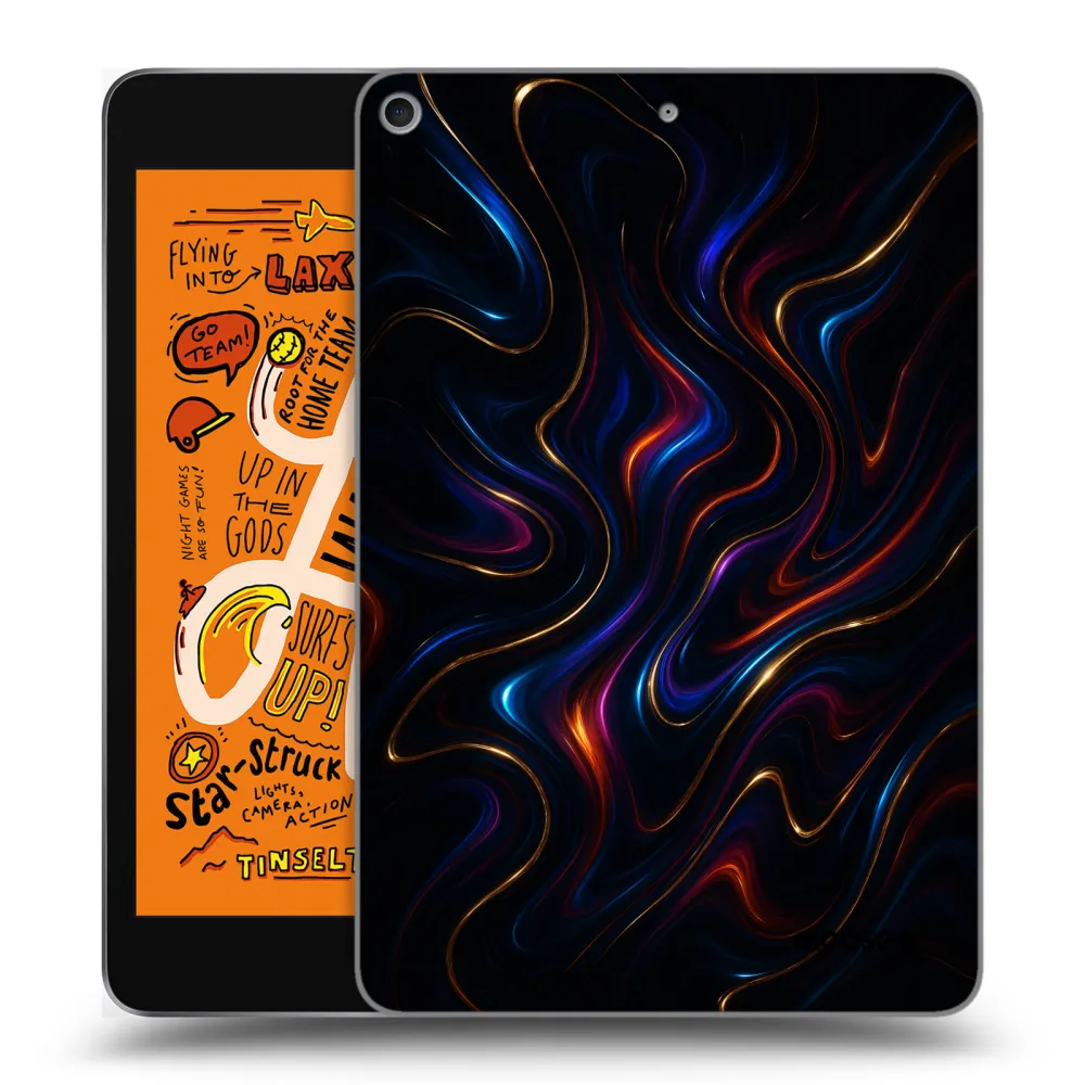 Picasee husă transparentă din silicon pentru Apple iPad mini 2019 (5. gen) - Noir