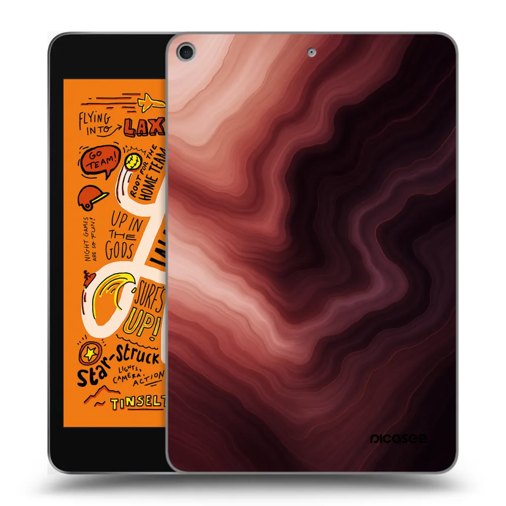 Picasee husă transparentă din silicon pentru Apple iPad mini 2019 (5. gen) - Rouge