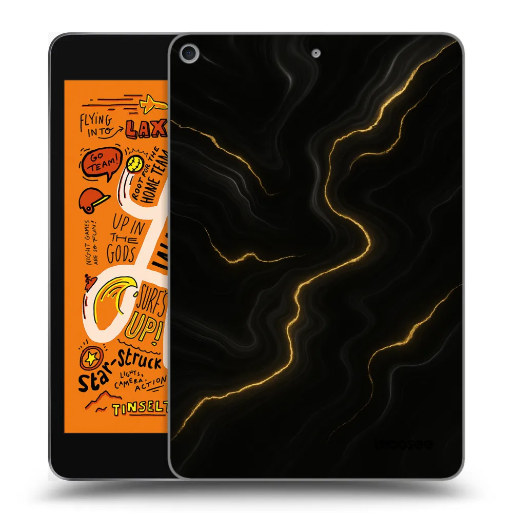 Picasee husă transparentă din silicon pentru Apple iPad mini 2019 (5. gen) - Thunder