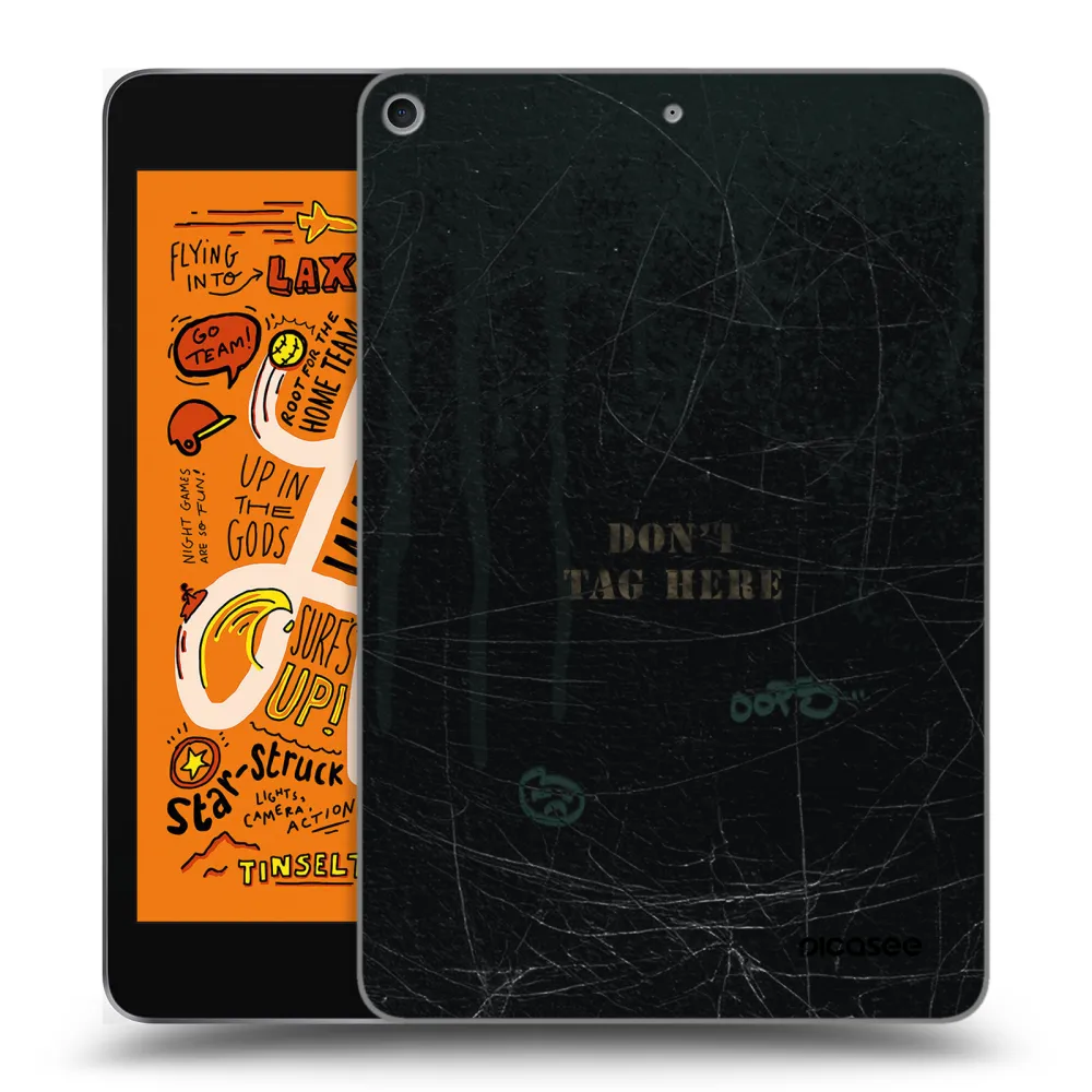 Picasee husă transparentă din silicon pentru Apple iPad mini 2019 (5. gen) - DON´T TAG