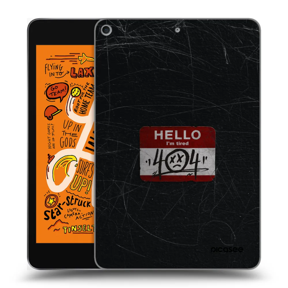 Picasee husă transparentă din silicon pentru Apple iPad mini 2019 (5. gen) - HELLO 404