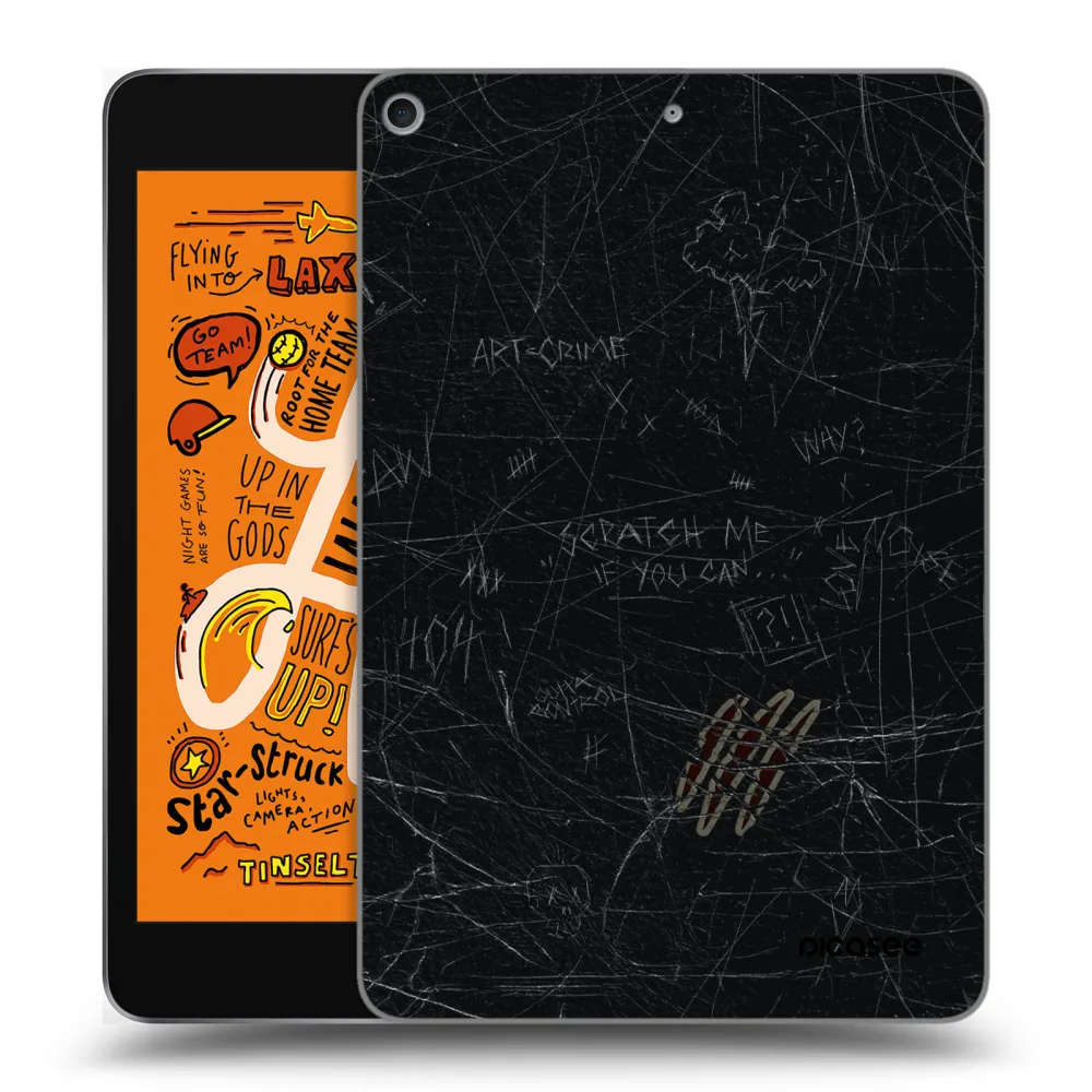 Picasee husă transparentă din silicon pentru Apple iPad mini 2019 (5. gen) - SCRATCH