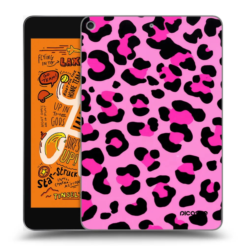 Picasee husă transparentă din silicon pentru Apple iPad mini 2019 (5. gen) - Pink Tiger