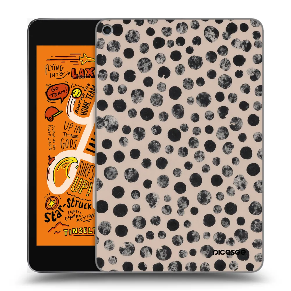Picasee husă transparentă din silicon pentru Apple iPad mini 2019 (5. gen) - Dots