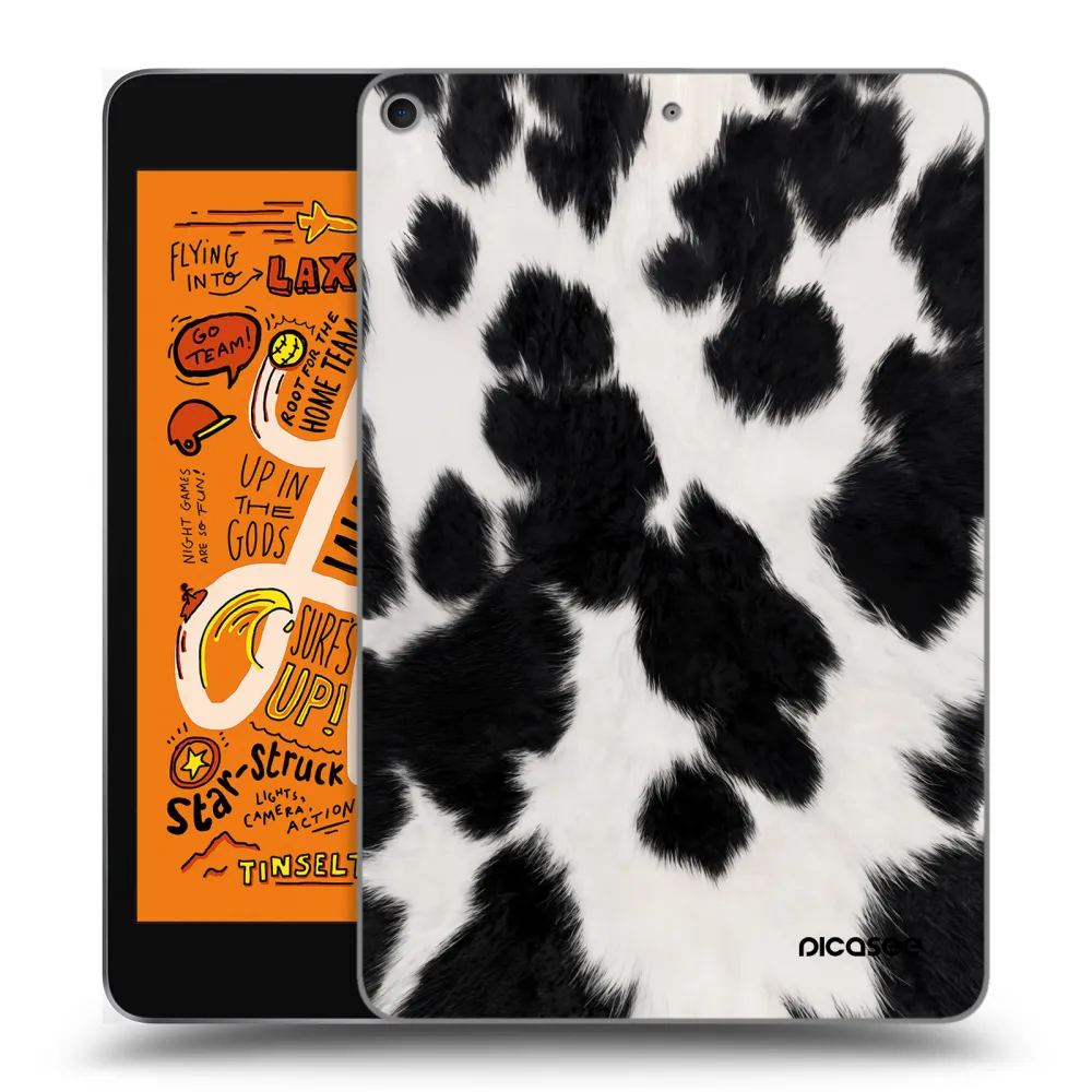 Picasee husă transparentă din silicon pentru Apple iPad mini 2019 (5. gen) - Black Moo