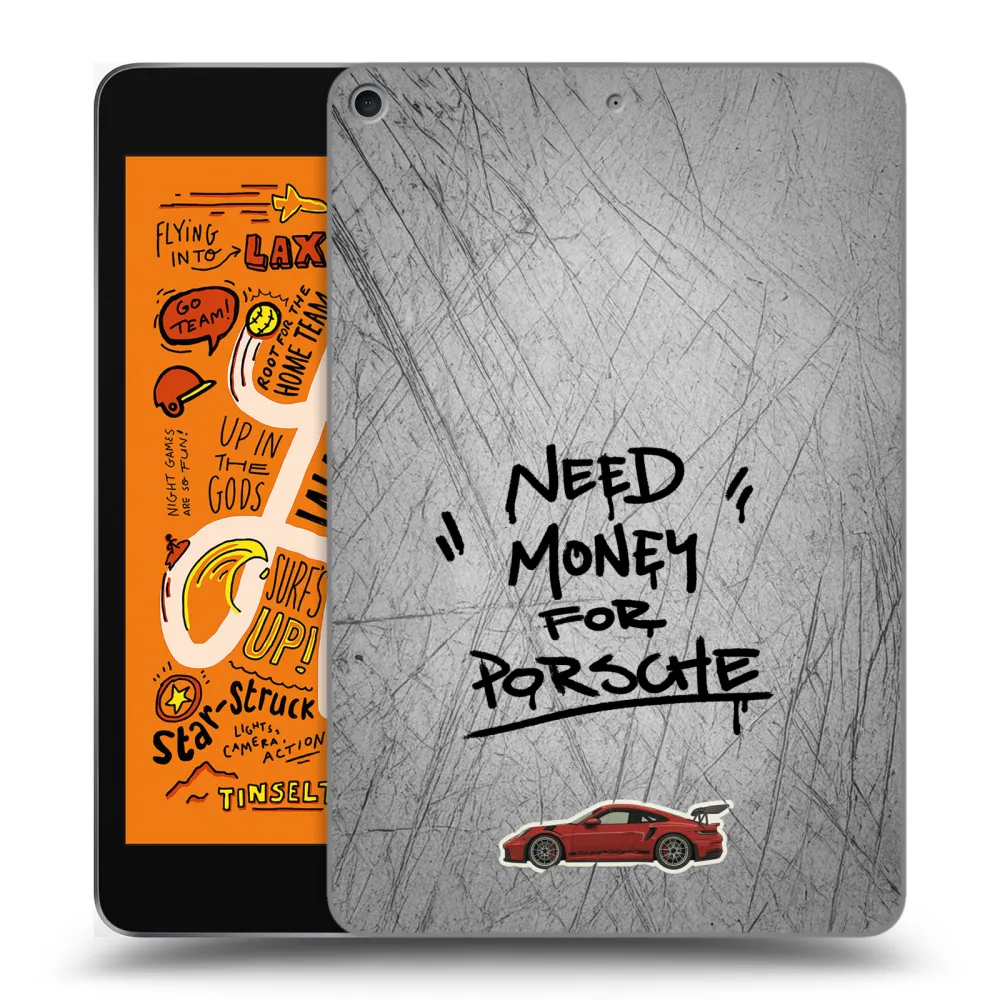 Picasee husă transparentă din silicon pentru Apple iPad mini 2019 (5. gen) - Grey Drift