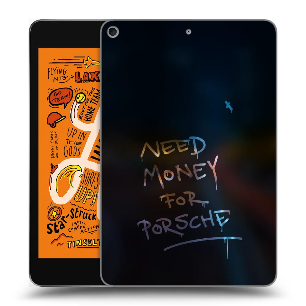 Picasee husă transparentă din silicon pentru Apple iPad mini 2019 (5. gen) - Neon Nights