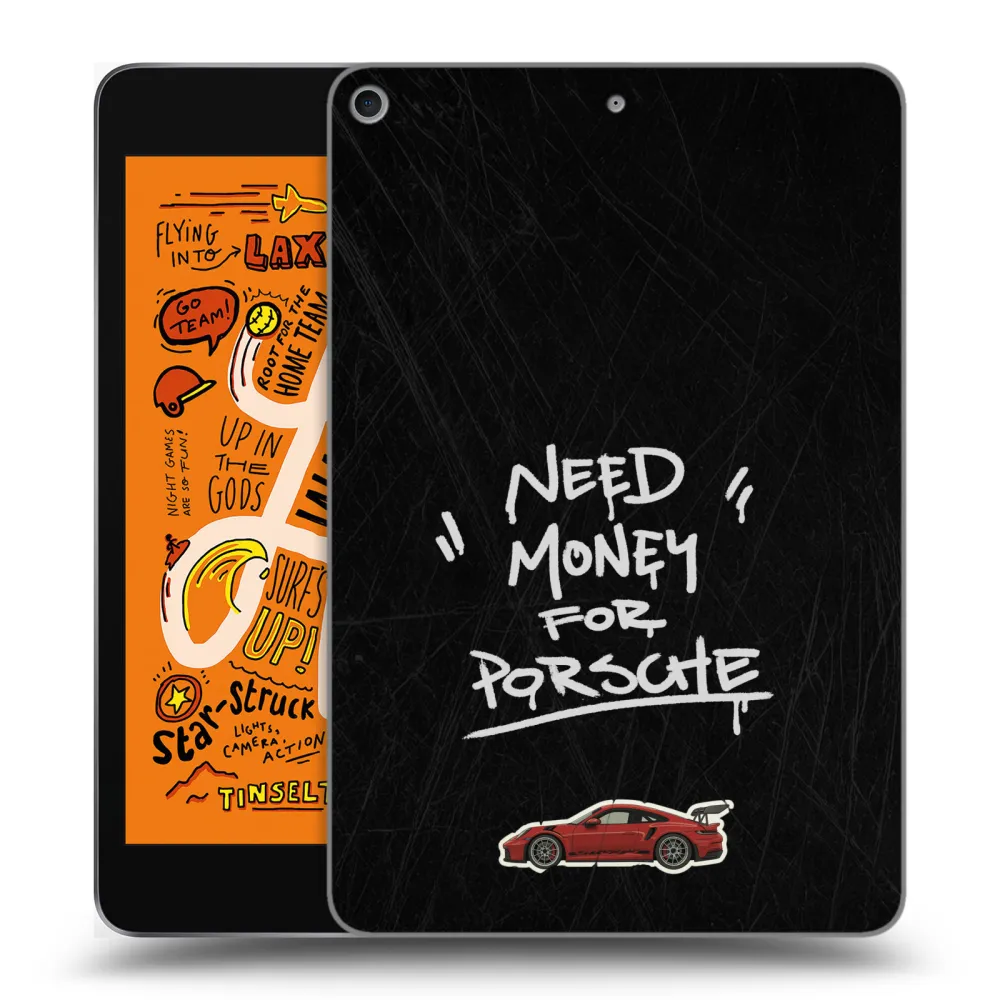 Picasee husă transparentă din silicon pentru Apple iPad mini 2019 (5. gen) - Dark Racer
