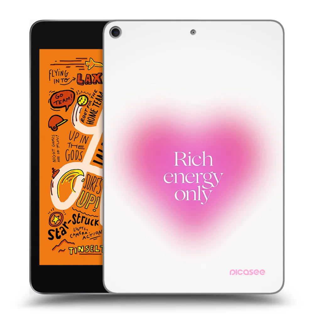 Picasee husă transparentă din silicon pentru Apple iPad mini 2019 (5. gen) - Rich Energy