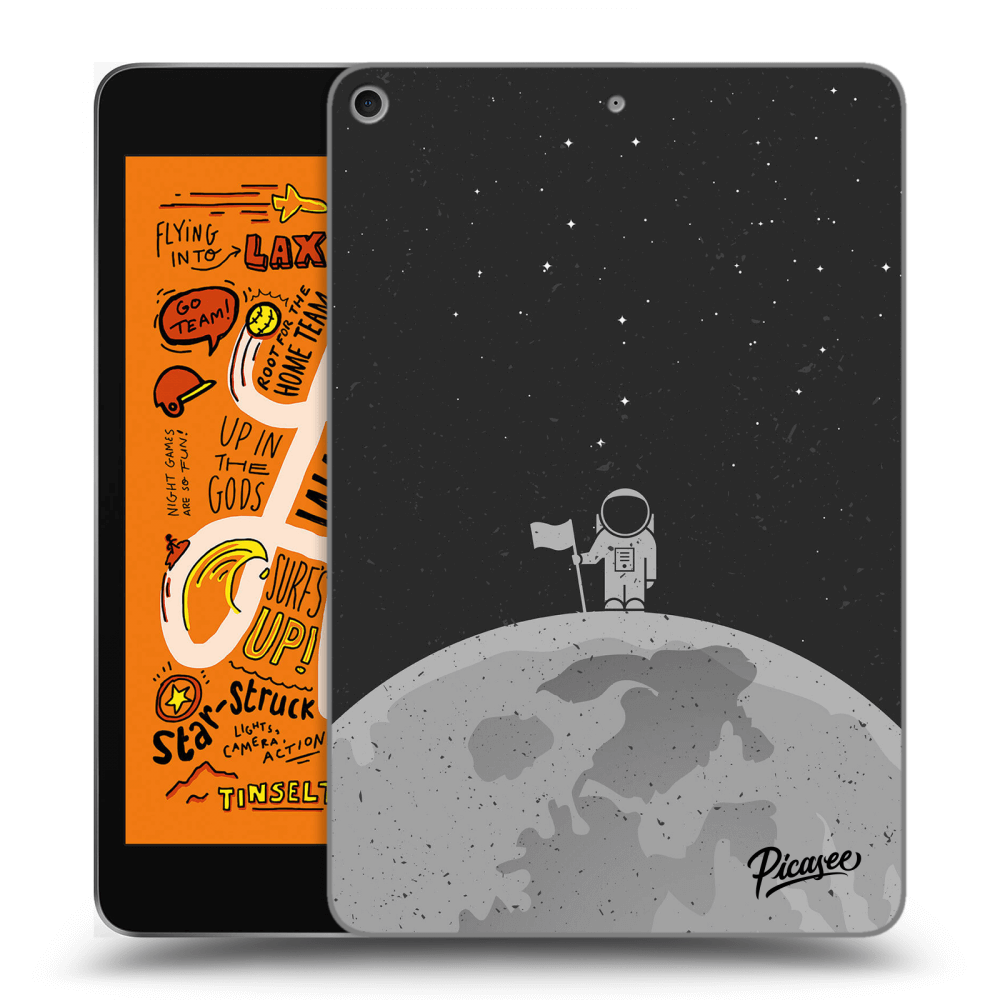 Picasee husă neagră din silicon pentru Apple iPad mini 2019 (5. gen) - Astronaut