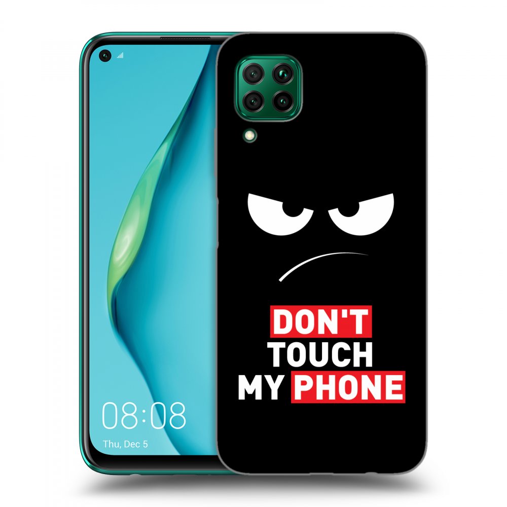 Picasee ULTIMATE CASE pentru Huawei P40 Lite - Angry Eyes - Transparent