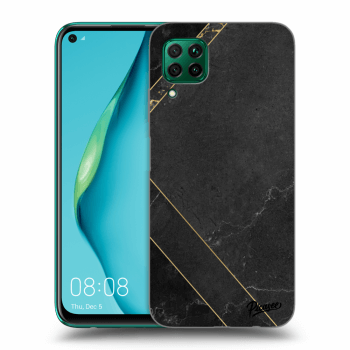 Husă pentru Huawei P40 Lite - Black tile