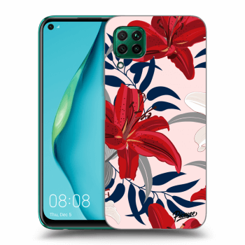 Husă pentru Huawei P40 Lite - Red Lily