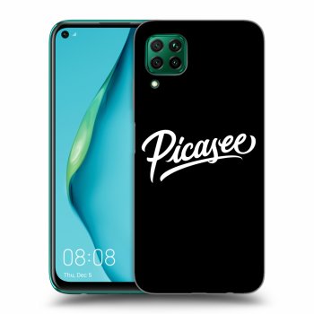 Husă pentru Huawei P40 Lite - Picasee - old logo - white