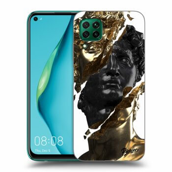 Husă pentru Huawei P40 Lite - Gold - Black