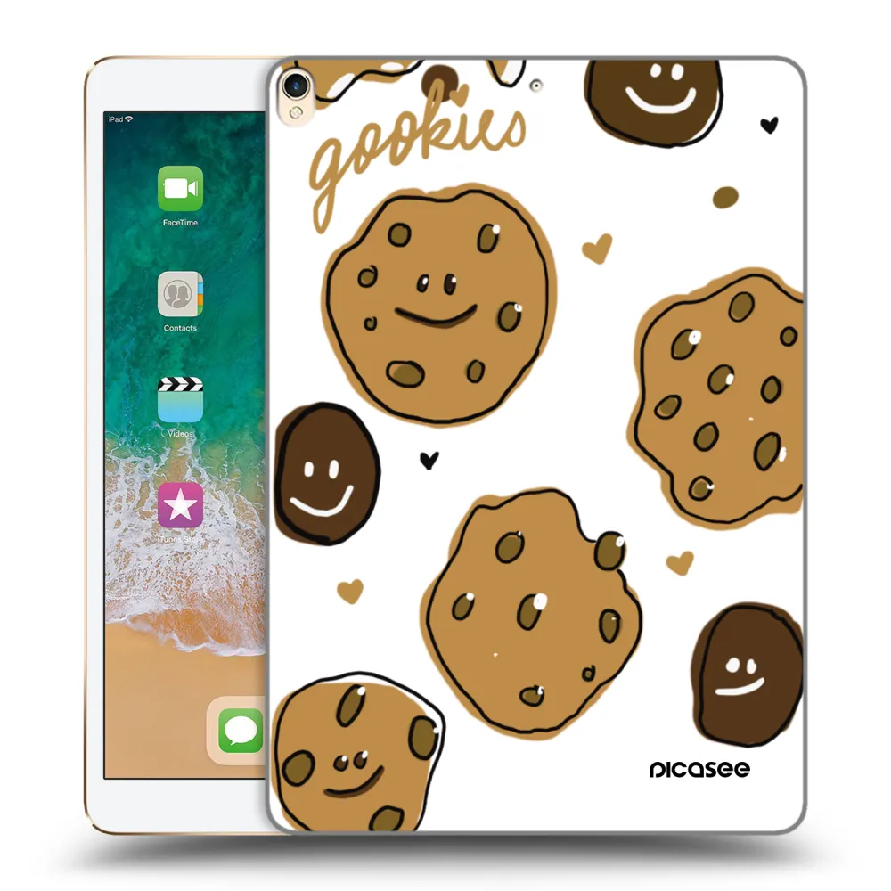 Picasee husă transparentă din silicon pentru Apple iPad Pro 10.5" 2017 (2. gen) - Gookies