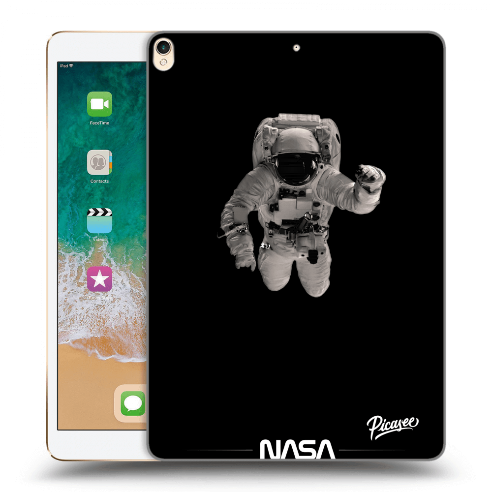 Picasee husă transparentă din silicon pentru Apple iPad Pro 10.5" 2017 (2. gen) - Astronaut Minimal